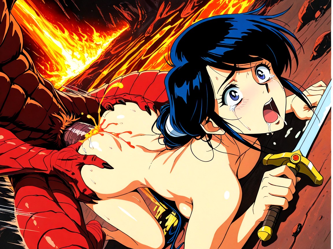 18+, Detailed, In The Volcano Hentai AI Porn