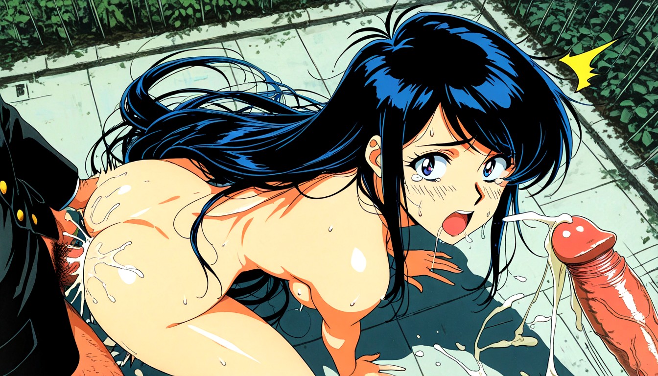Saliva, Deep Vaginal Penetration, Woman Is Completely Naked Hentai IA