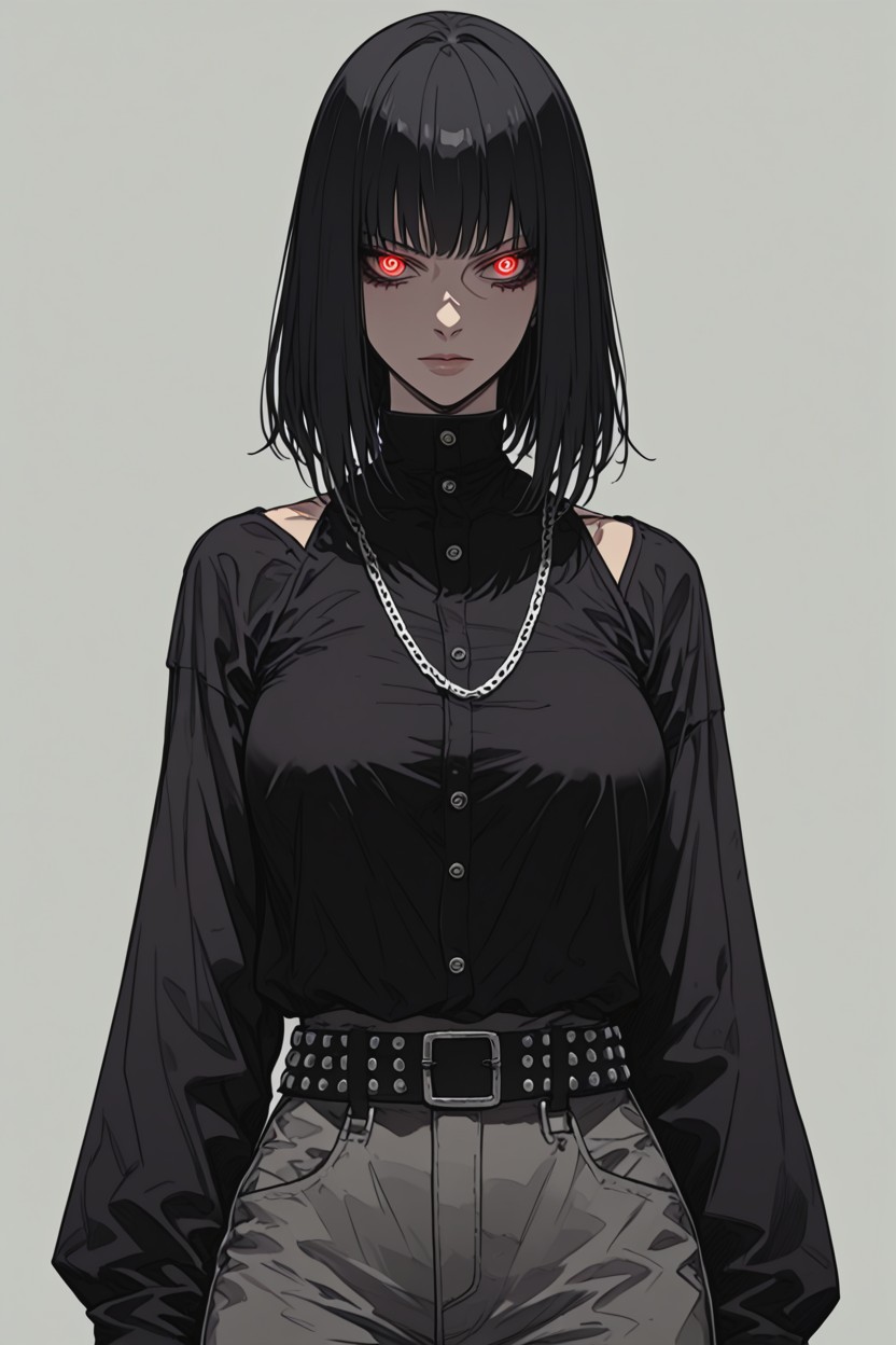 Layered Fabric Panels, D-rings, 18+ Hentai IA