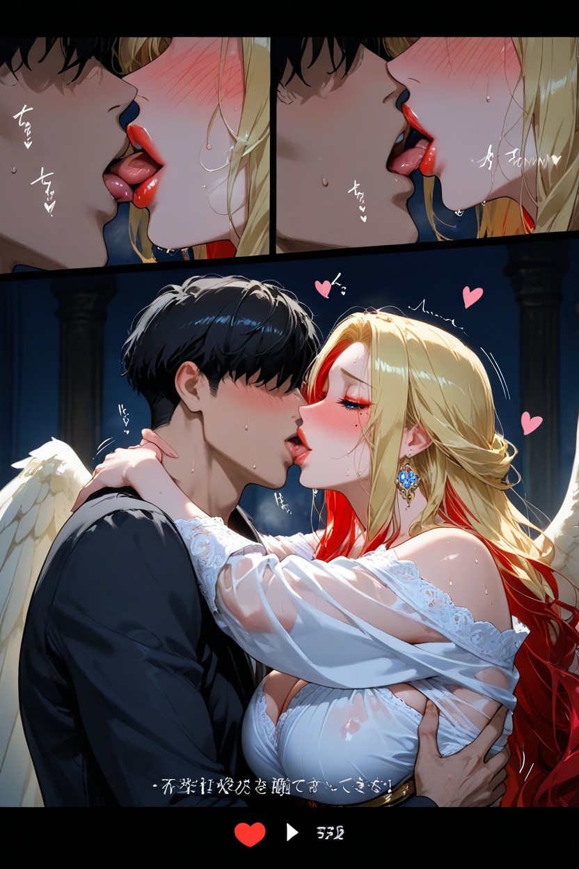 High Resolution, Blush, Detailed Hair Hentai AI Porn