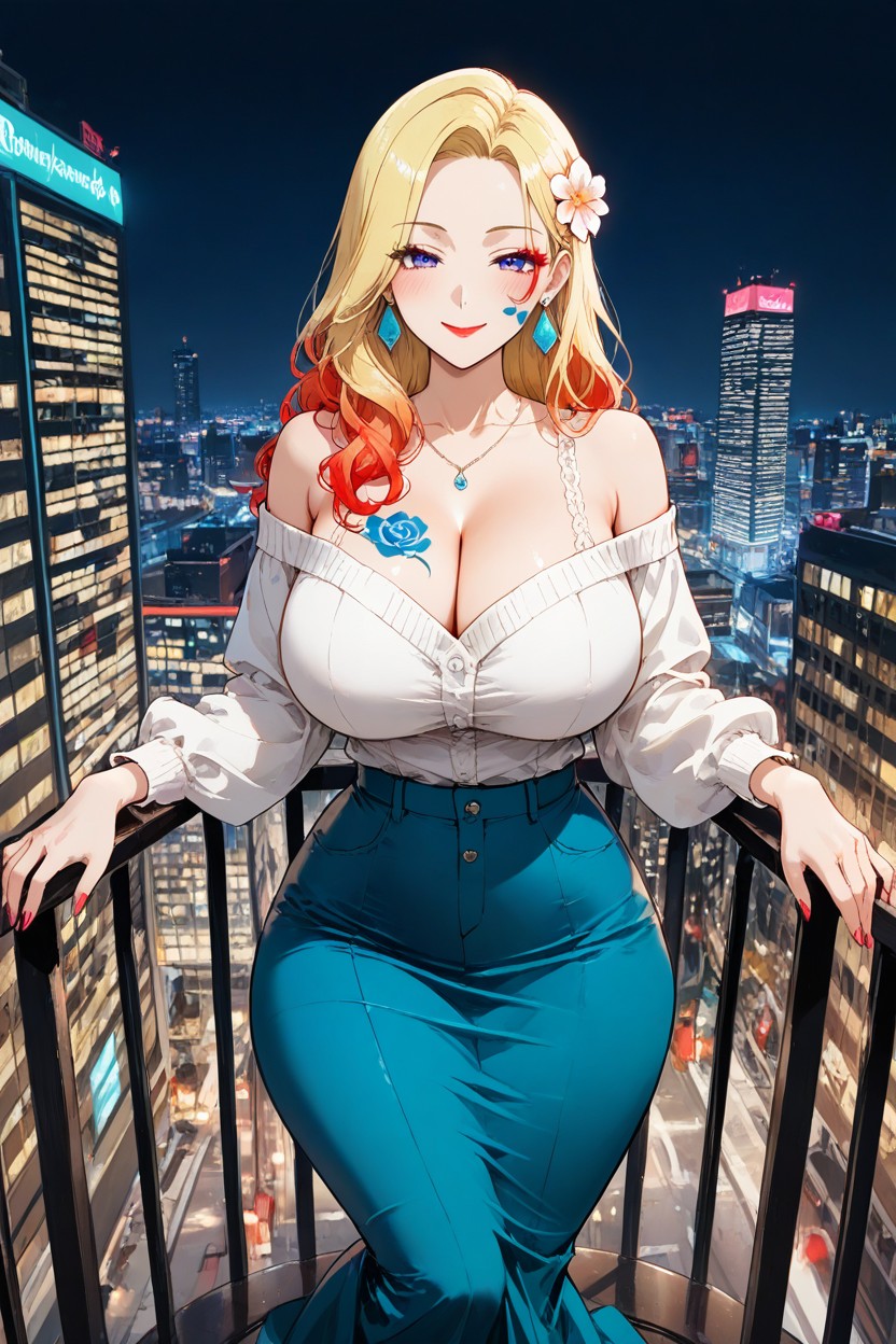 Natural Beautifull Eyes, Huge Ass, Warm Smile Hentai AI Porn