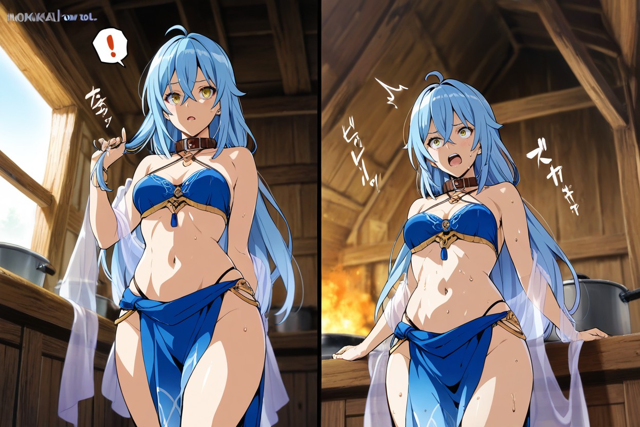 Belly Dancer, Touching Face, Sound Effect Hentai AI Porn