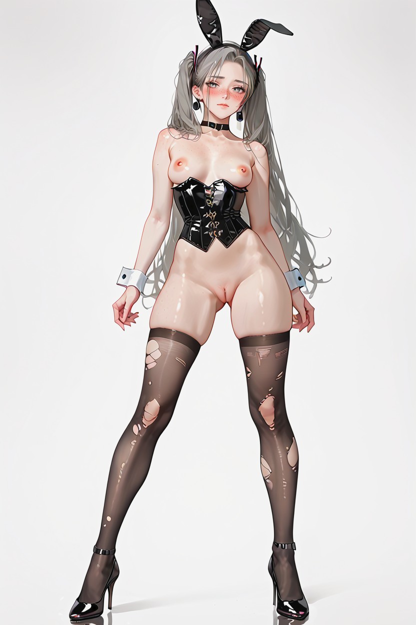 Straight Dark Hair, White Woman, Womanhood Hentai AI Porn