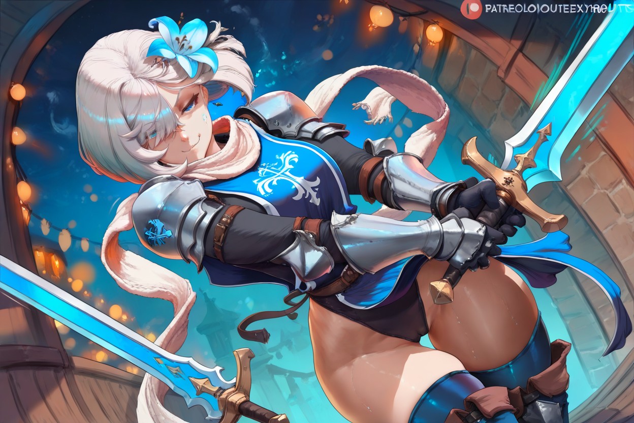 Girl, Dutch Angle, Rim Lighting Hentai AI Porn