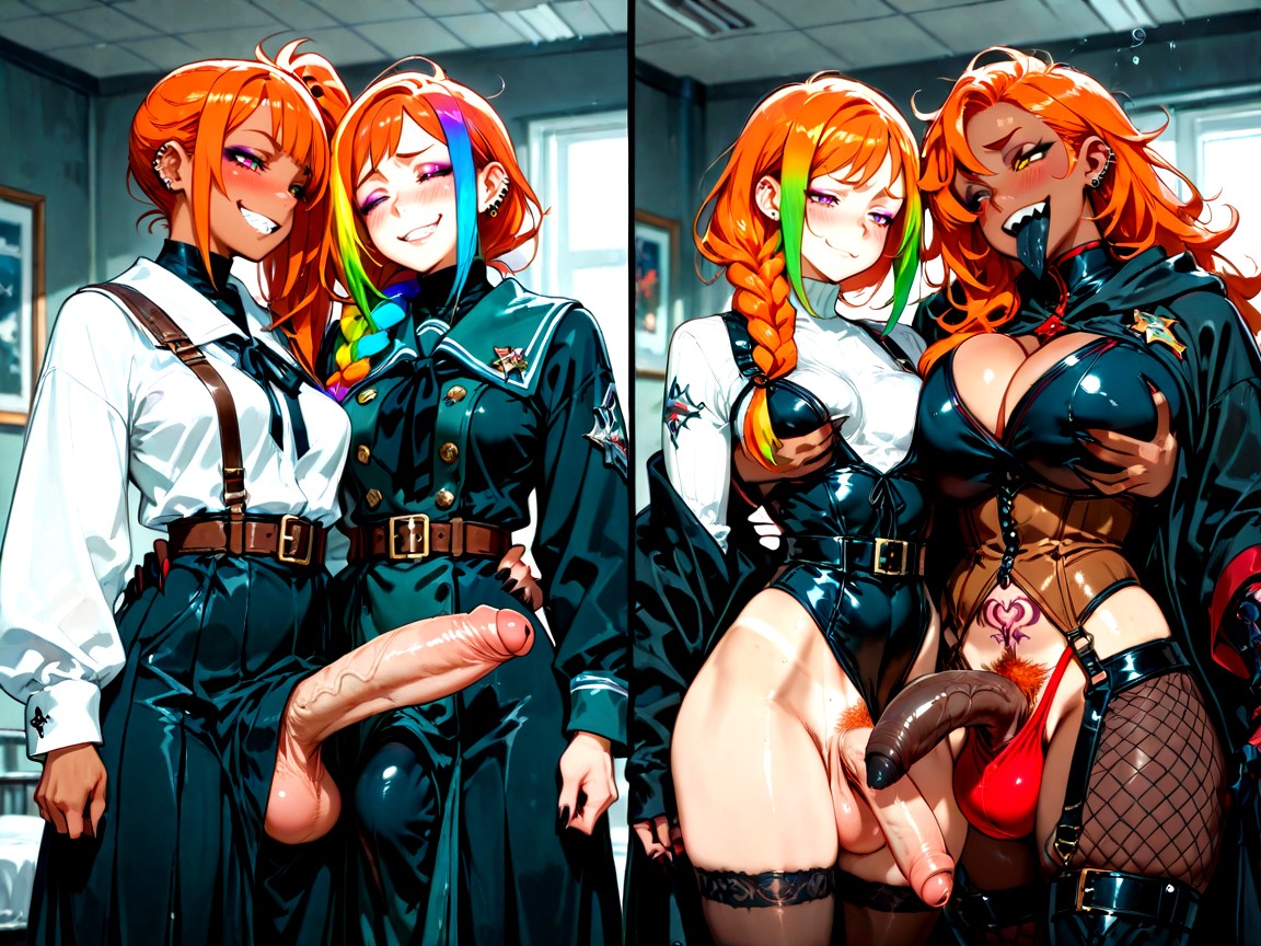 Lustful, Dorm Room, Heavy Makeup Hentai AI Porn
