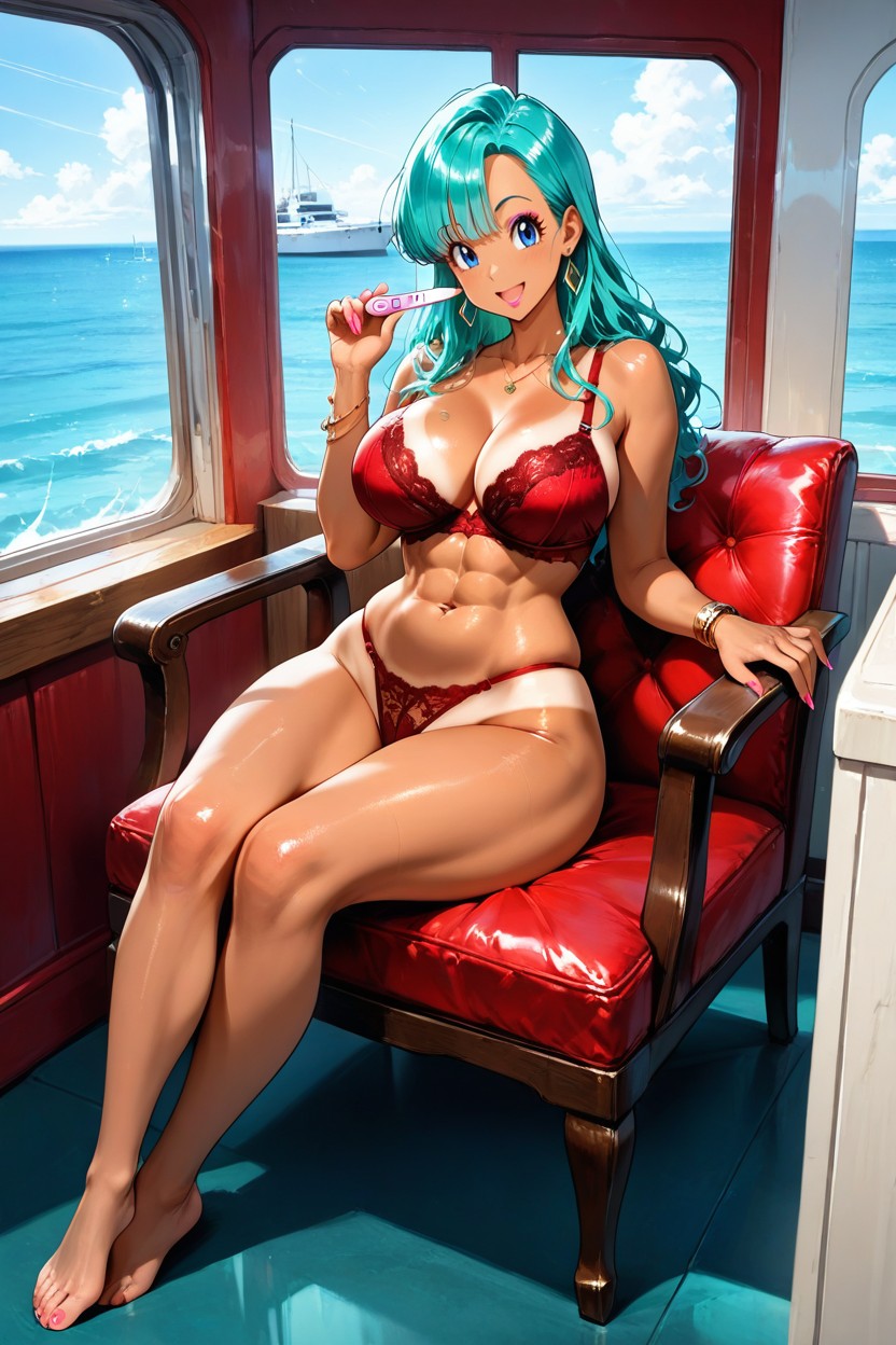 Ultra Detailed, Cuerpo Completo, Prueba De Embarazo Positiva Hentai IA