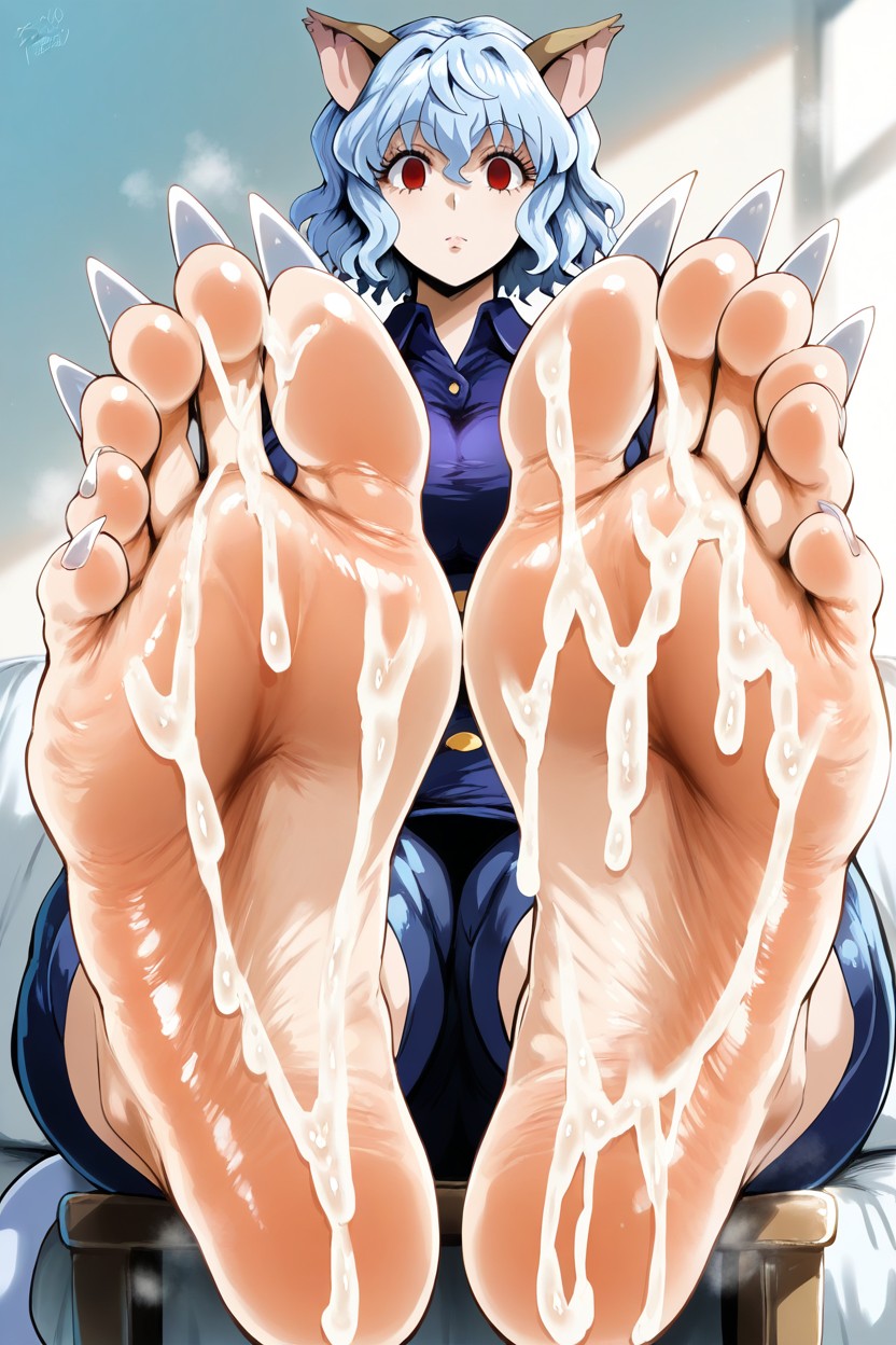 Hyper Big Feet, Long Feet, Hyper Long Feet Hentai AI Porn