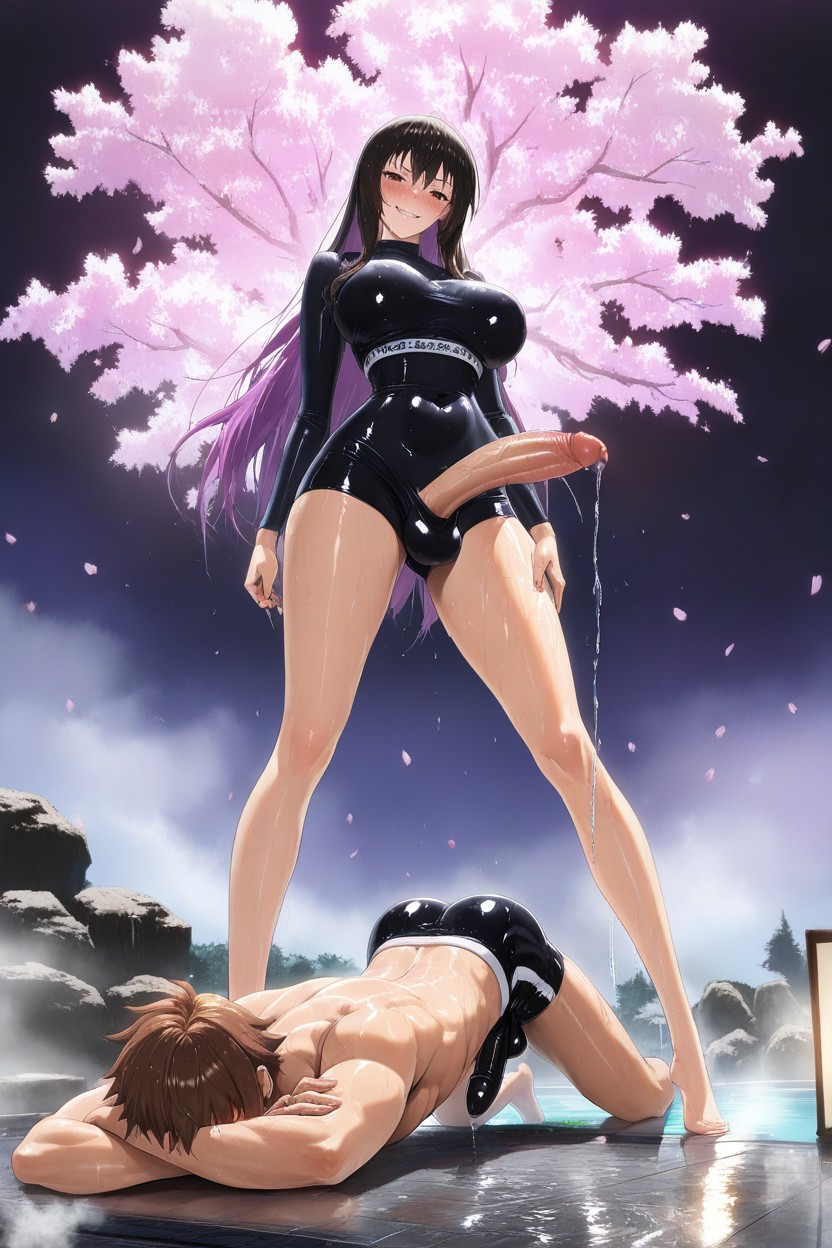 Six Pack Visible, Visible Ribs, Mistress Hentai AI Porn
