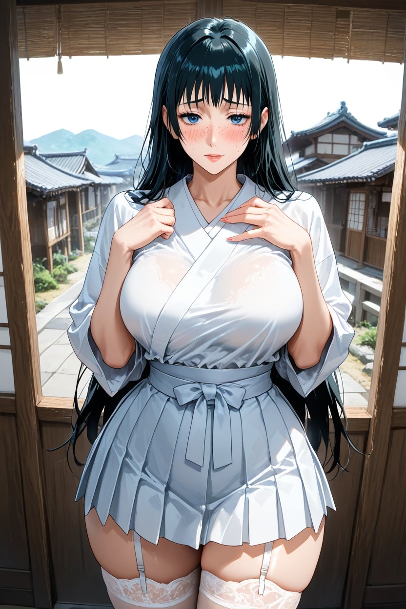 Front View, Sexy Shirt, Ultra High Resolution Hentai AI Porn