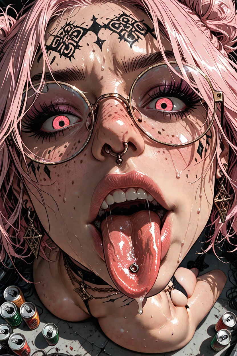 Up Close, Dramatic Perspective, Close Up Hentai IA