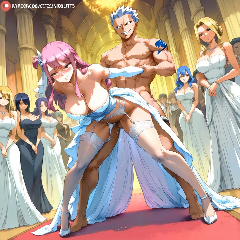 Lucy From Fairy Tail, Legs Spread, 25+ Hentai IA