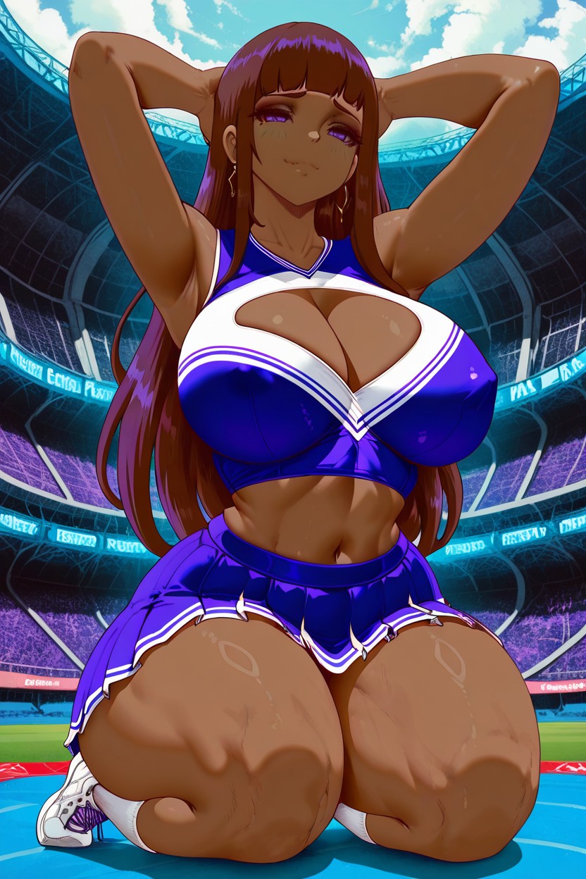 Horny, Poitrine Ferme, Smiling Porno IA Hentai