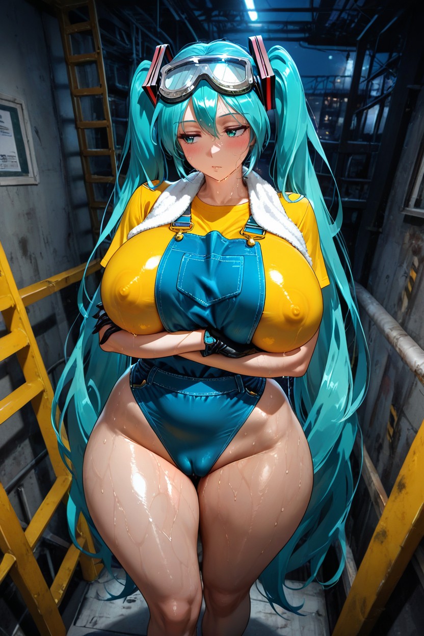Detailed Face, Cuisses Épaisses, Ladders Porno IA Hentai