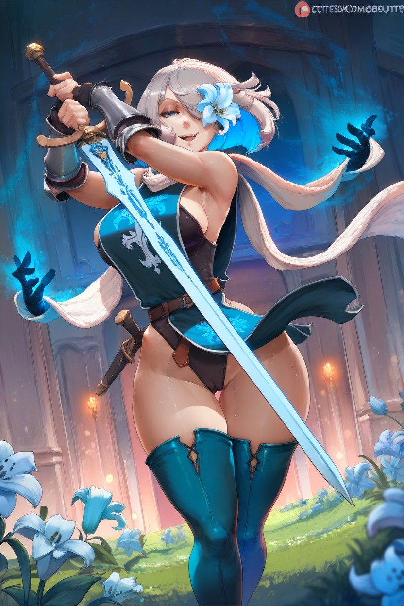 18+, Windy, White Loincloth Hentai AI Porn