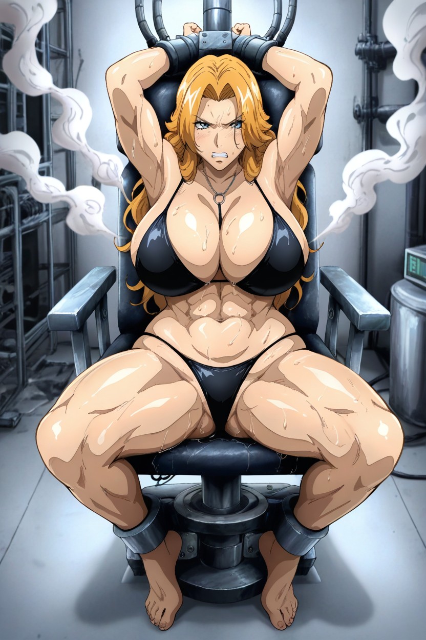 Prison, Abs, Black Bikini Hentai AI Porn