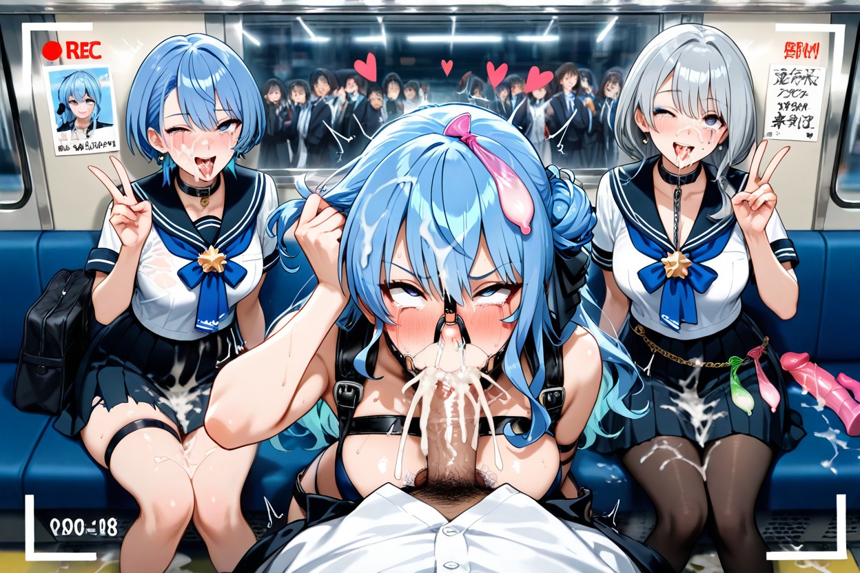25+, Torn Sailor Uniform, Dildo Hentai AI Porn