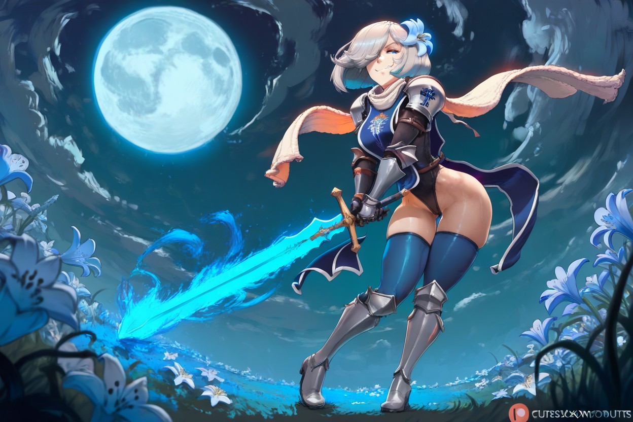 Action Pose, Fisheye View, Grass Hentai AI Porn