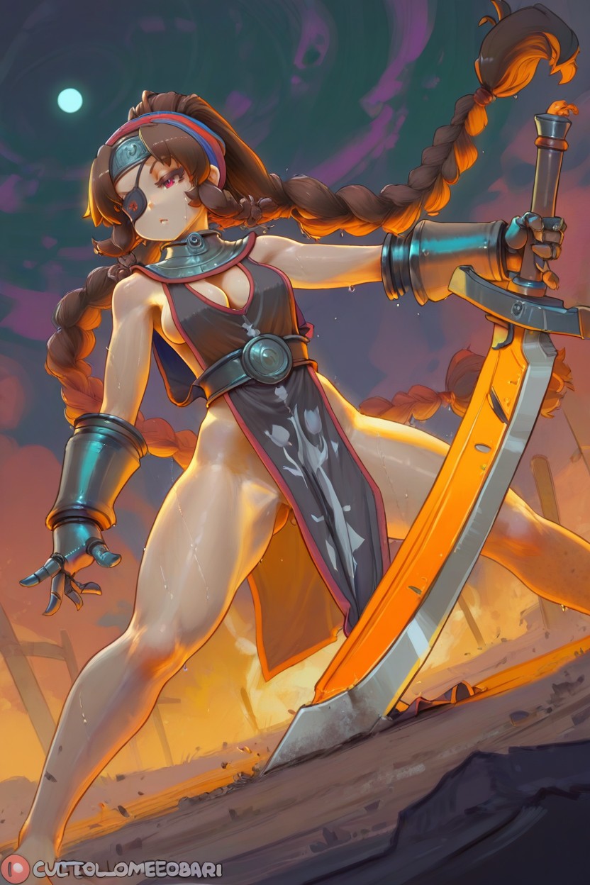 Side Boob, 18+, Naked Hentai AI Porn