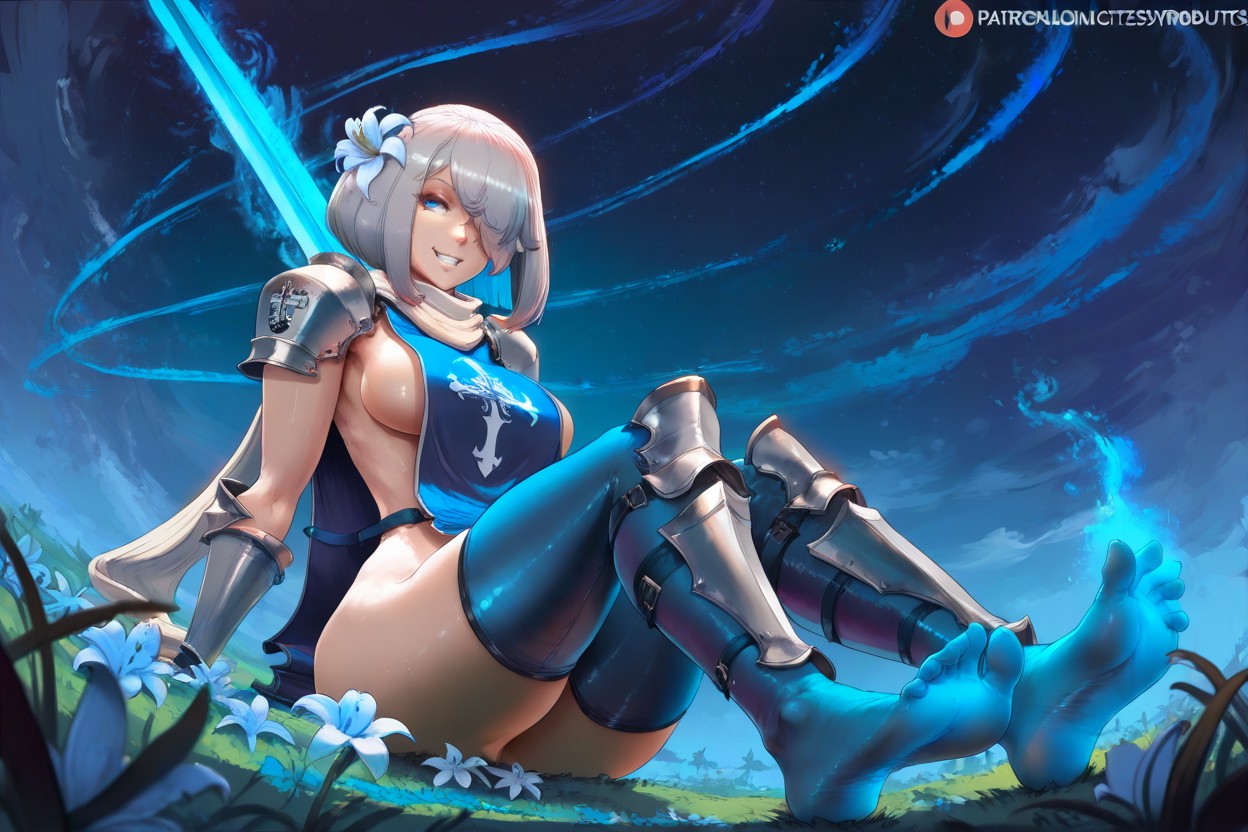 Cutesexyrobutts Style, Motion Lines, Blue Bokeh Porno IA Hentai