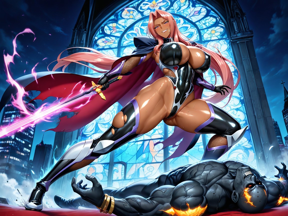 Expresión Arrogante, Ingrid Suit From Taimanin Rpgx, Noche Hentai IA