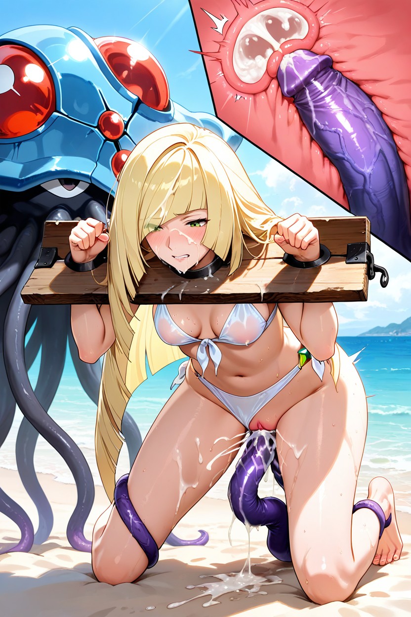 Medium Ass, Internal Anal, Skinny Hentai AI Porn