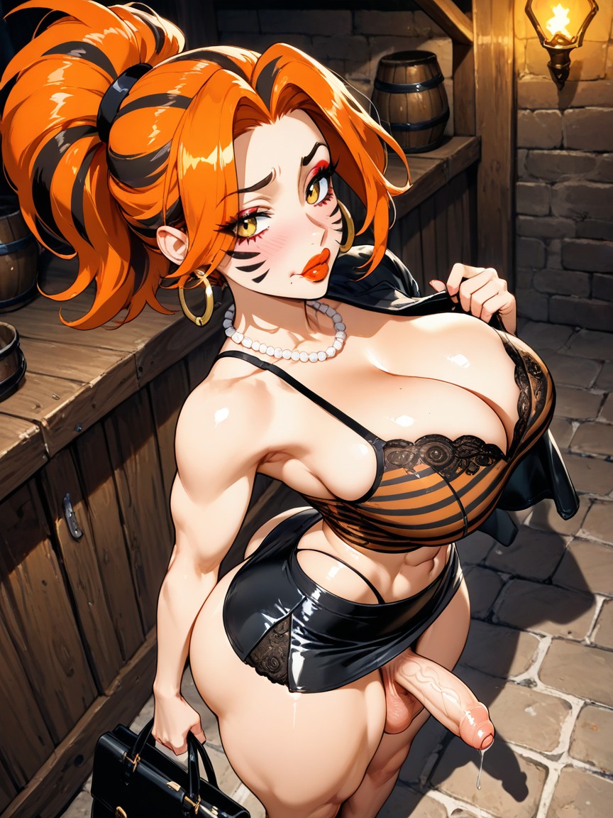 Perfect Waist, Athletic, Mischievous Tomgirl Thunderkitten Hentai IA