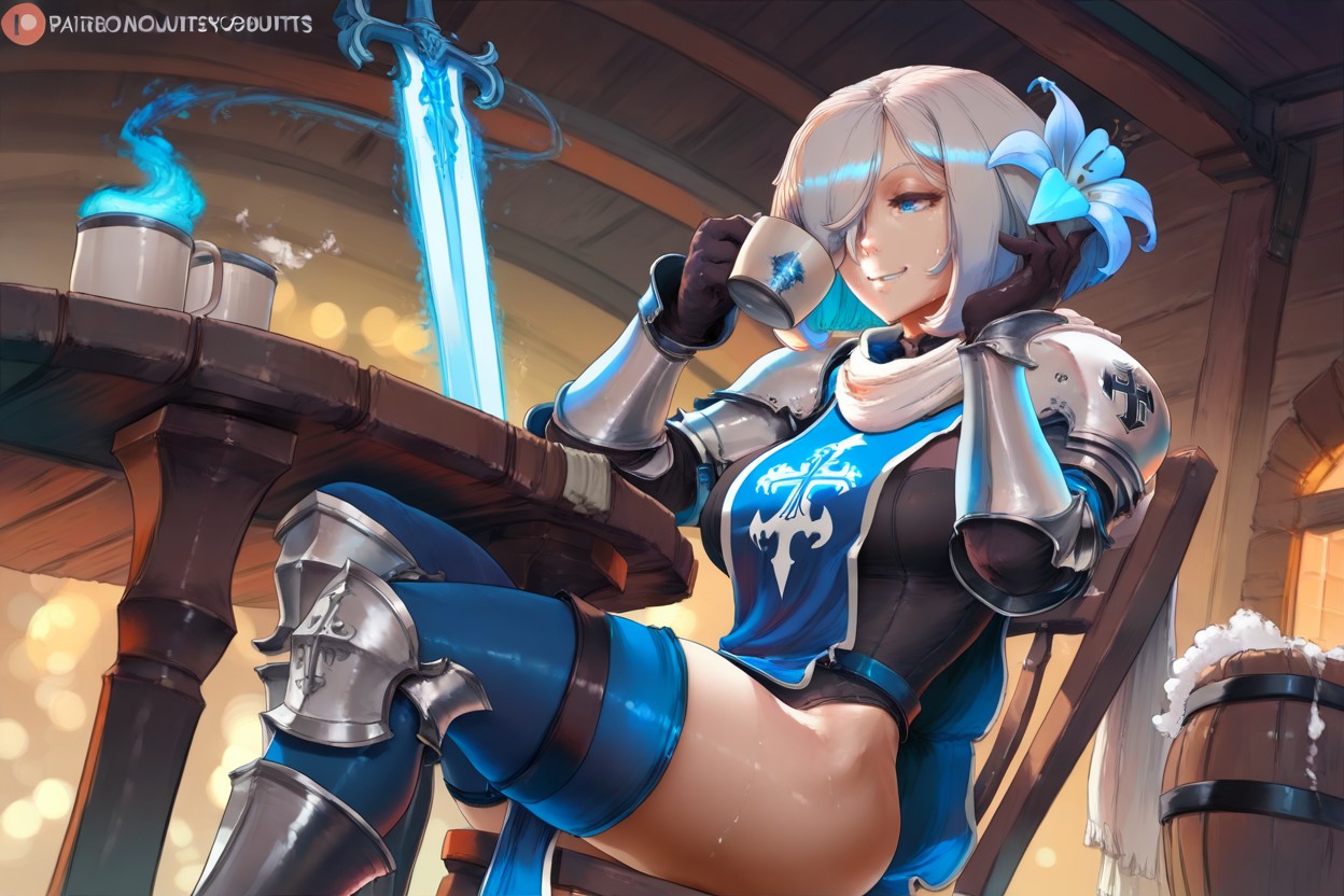 Windy, Sword On Table, Windy Hentai AI Porn