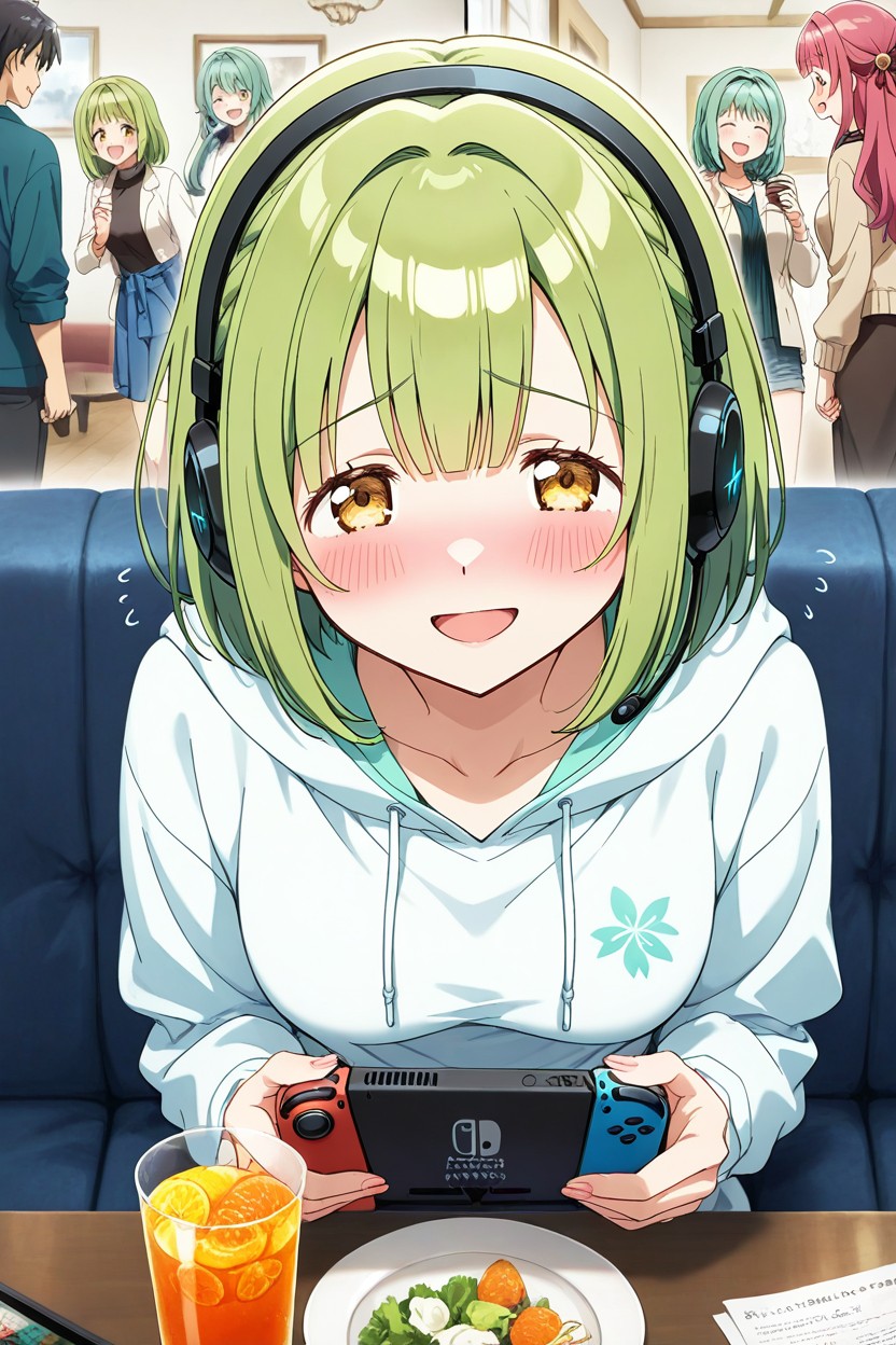 Small Breasts, Anime Coloring, Anime Accurate Hentai AI Porn