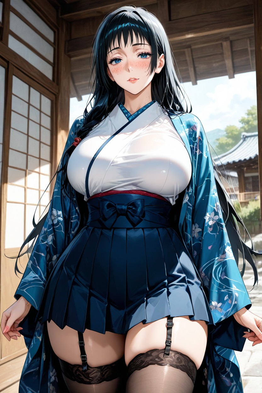 Beautiful, Blushing, Highly Detailed Face Hentai AI Porn