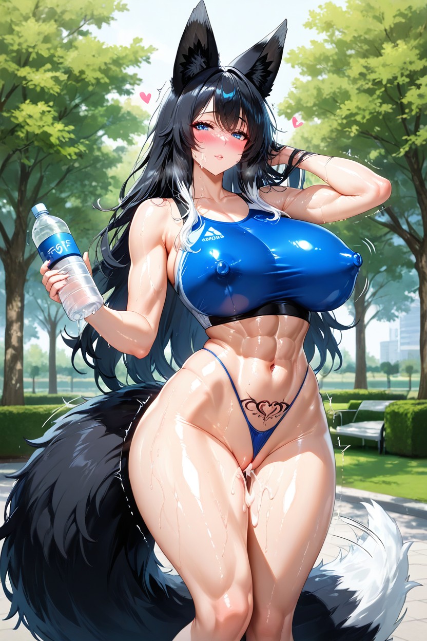 Large Breast, Park, Sporty Hentai AI Porn