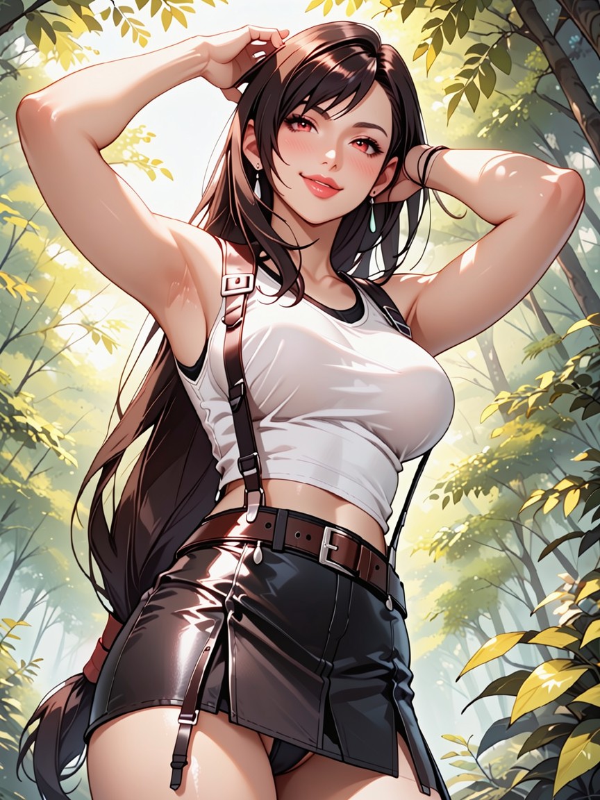Smug Expression, Hands On Hips, Sensual Face Hentai AI Porn