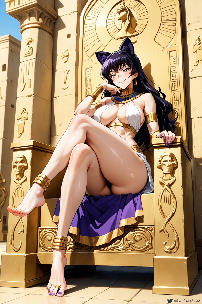 Soft Skin, Egyptian, Dominatrix Hentai AI Porn