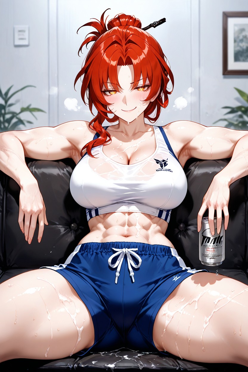 Solo, 25+, Handsome Hentai AI Porn