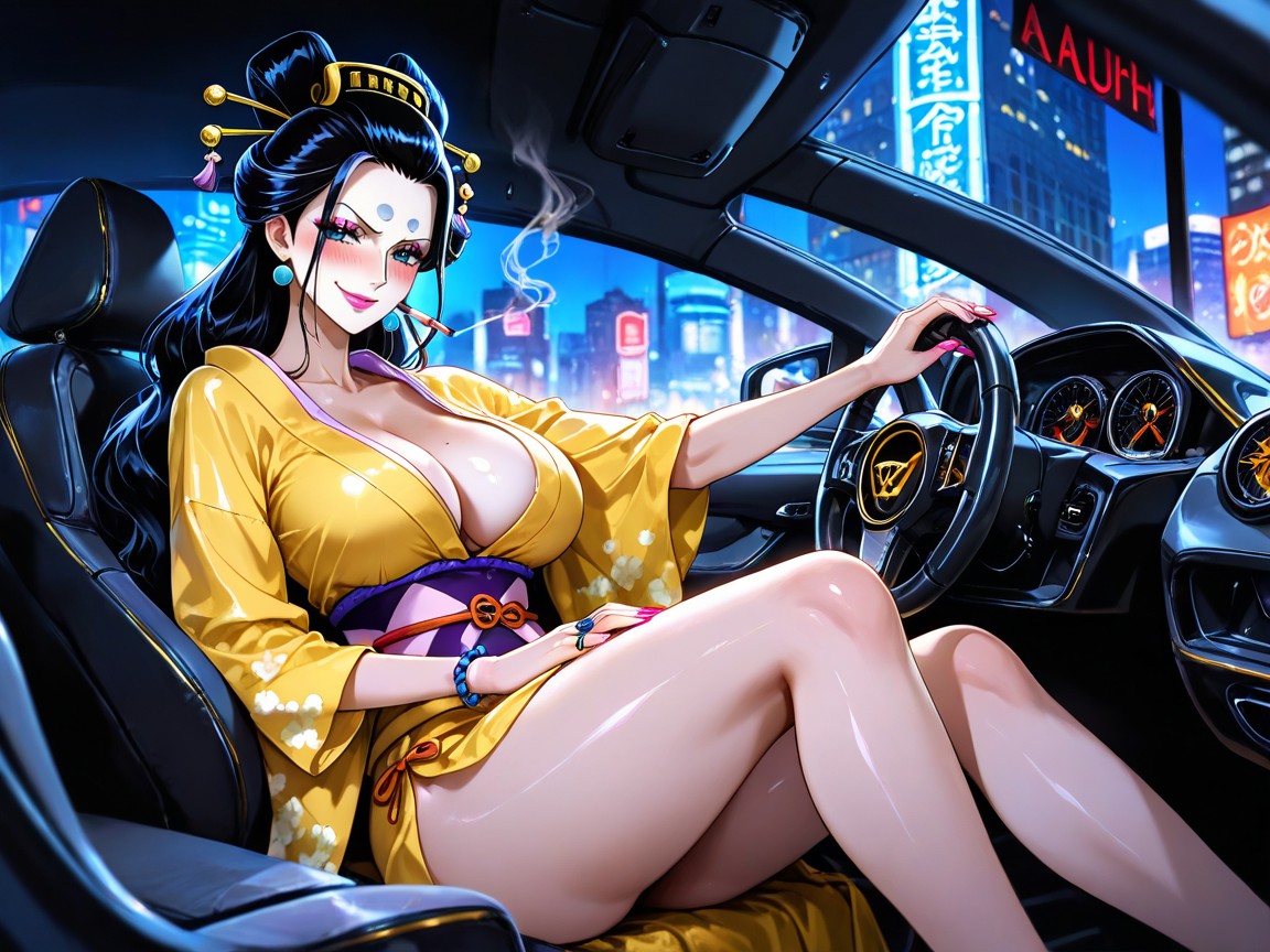 Ultra Detailed, With A Smile On Her Face, A Fantasy Atmosphere Hentai IA