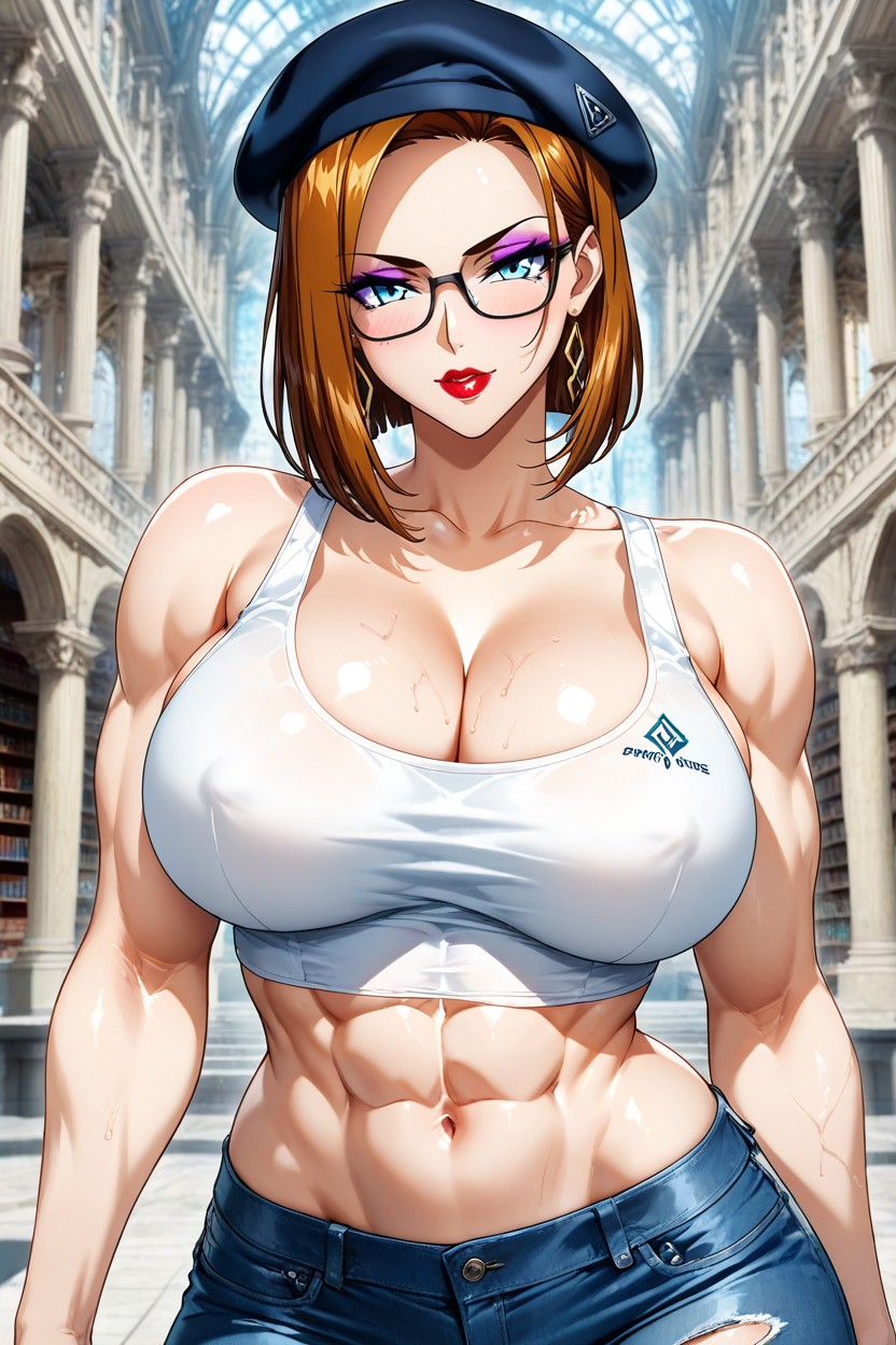 Sculpted Biceps & Arms, 18+, Dense Thighs Hentai IA