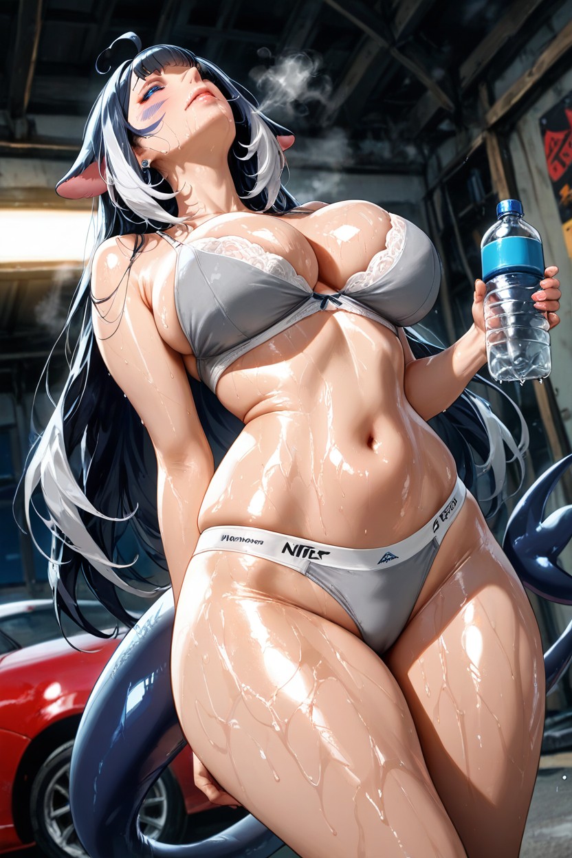Gray Panties, Shylily, Standing Hentai IA