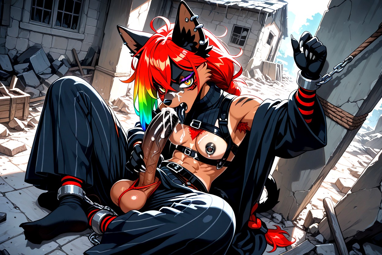 Cum On Face, Womb Tattoo, Black Nipples Hentai IA