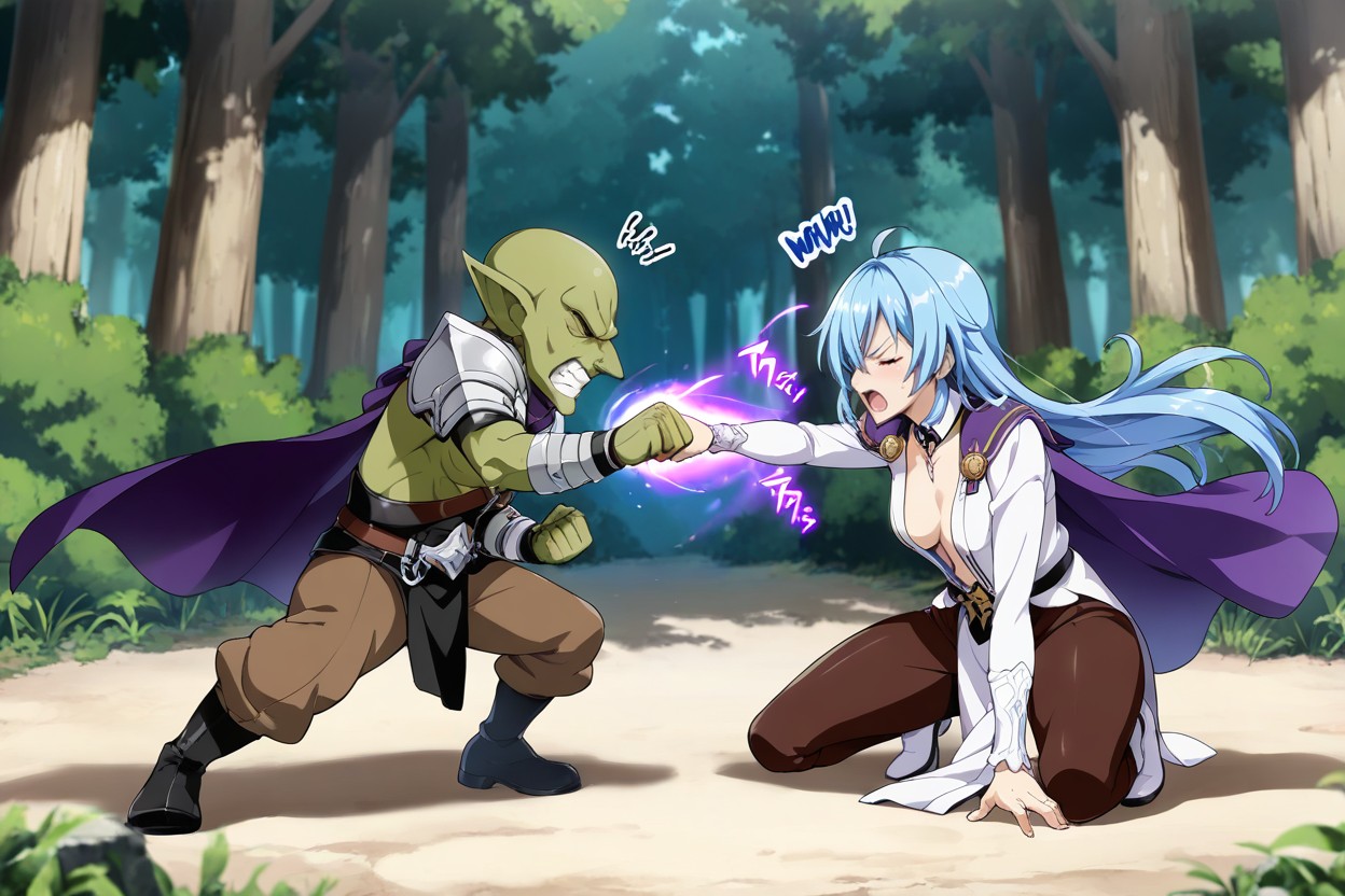 And Fully Modest—with No Plunging Neckline, Punch, Honkai Impact Hentai IA