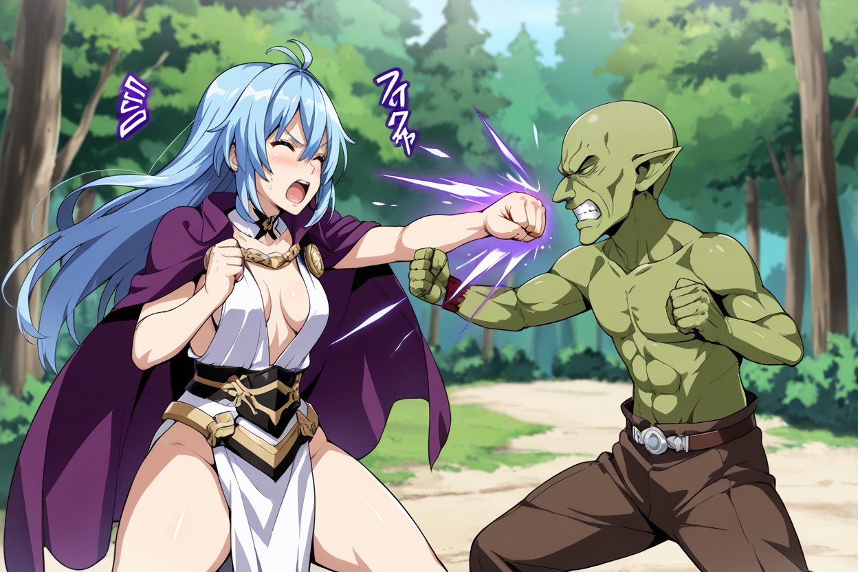 Combat Stance, No Sheerness, Male Goblin Hentai AI Porn