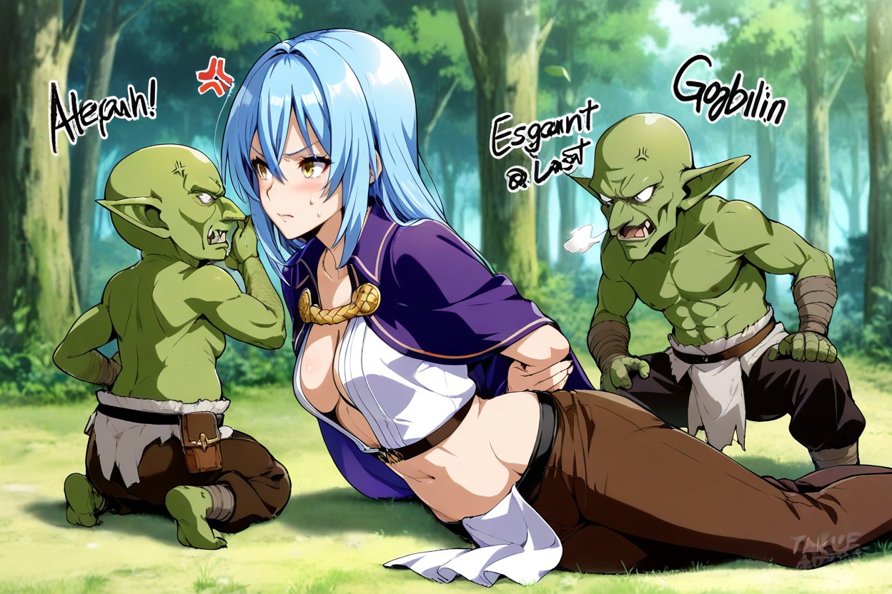 小乳, The Female Appears Noble, Male Goblin AI黃漫