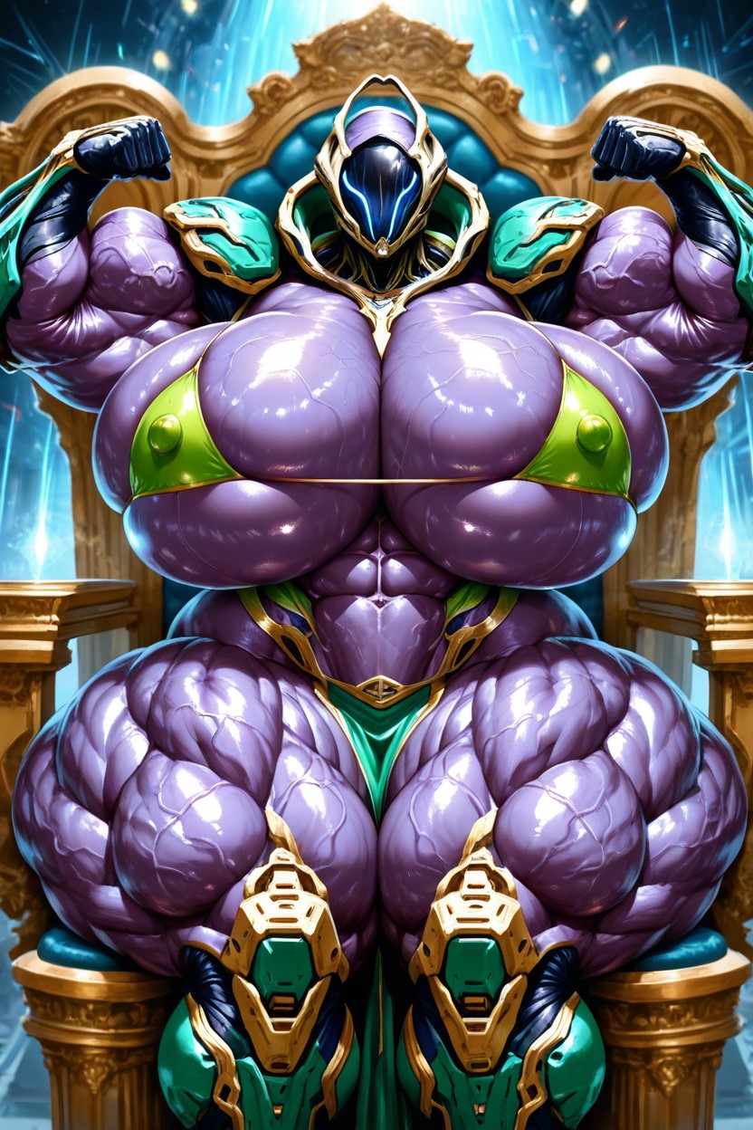 Pelvic Curtain, Multiple Breasts, Hyper Big Breasts Porno IA Hentai