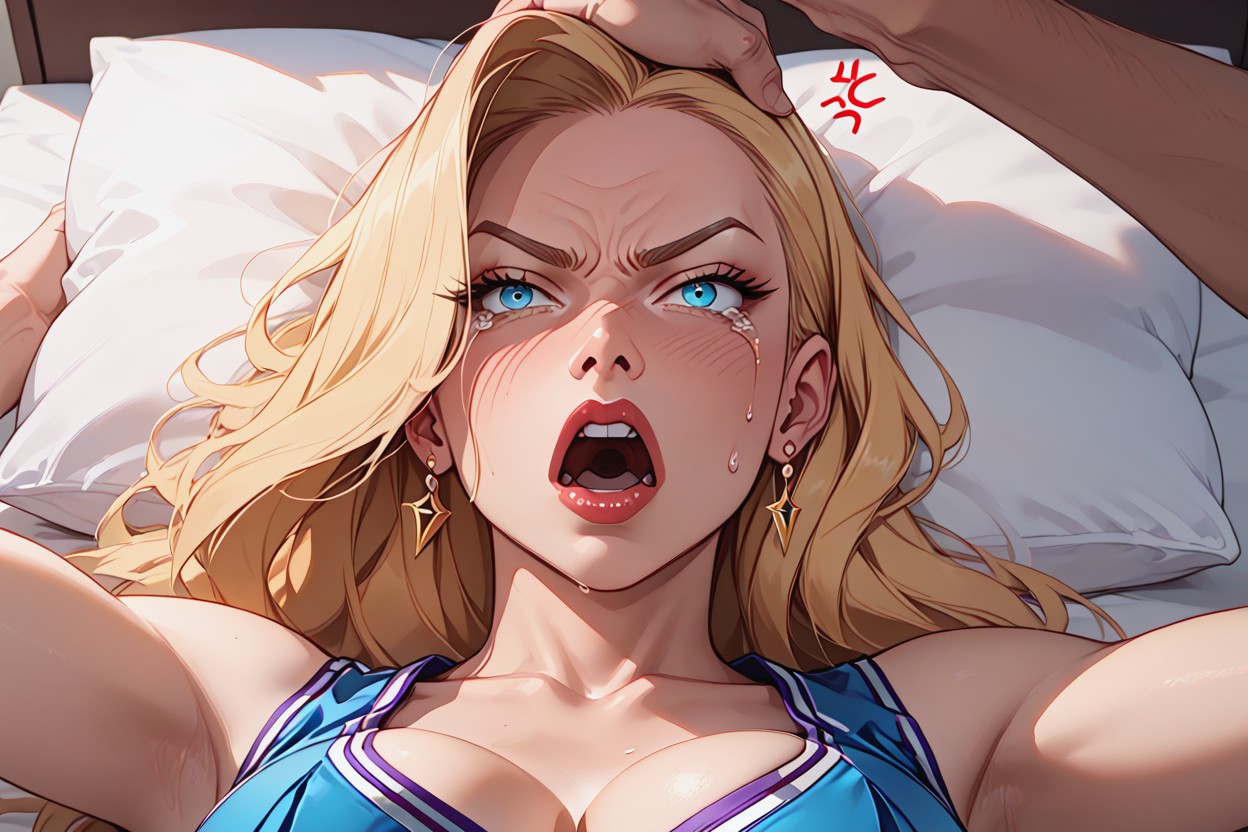 Very Close Up, Bedroom, Wide Open Eyes Porno IA Hentai
