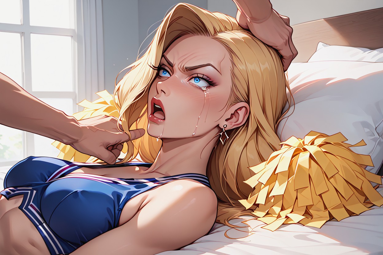 Close Up, Tearyeyes, Frowning Porno IA Hentai