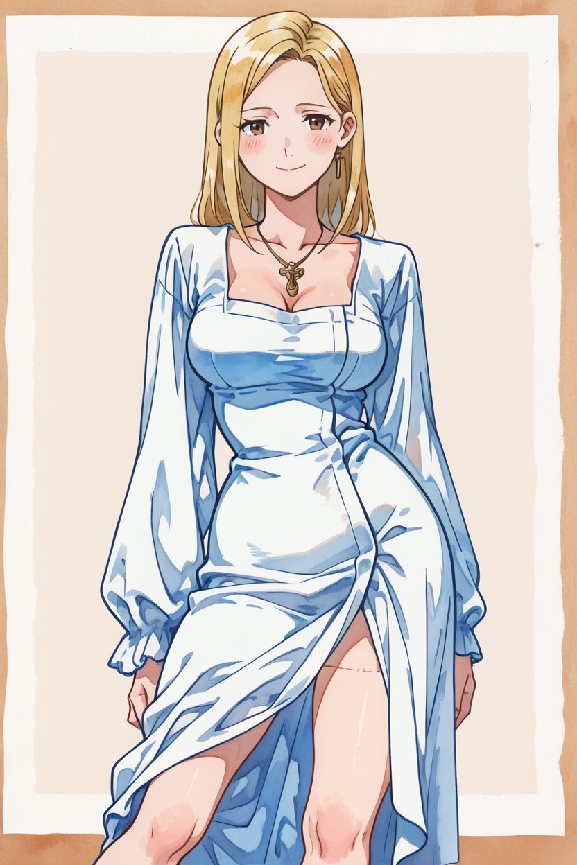 Exactly Two Legs, Girl, Adult Woman AI黃漫
