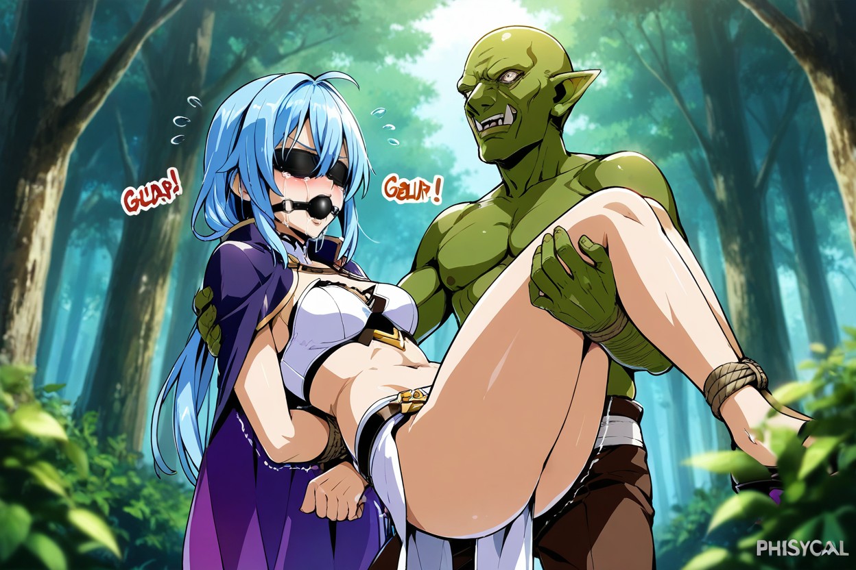 Cul Moyen, Female With A Purple Cape, Bald Goblin Porno IA Hentai