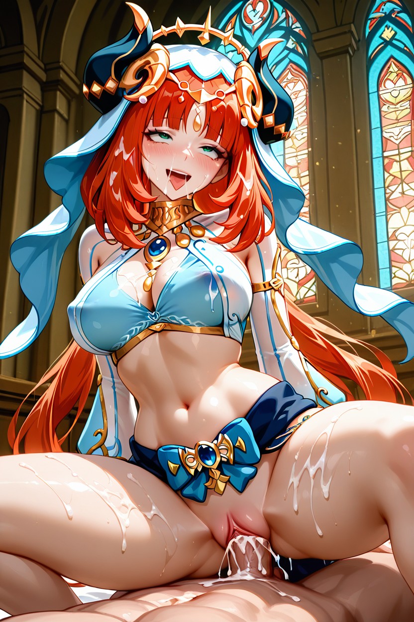 Cleavage, Thick Cum, Extra Exposed Skin Porno IA Hentai