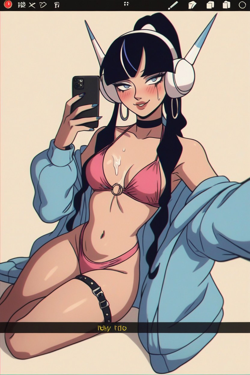 Small Breasts, Dark Mysterious Basement At Night Time, Tiktok Video Hentai AI Porn