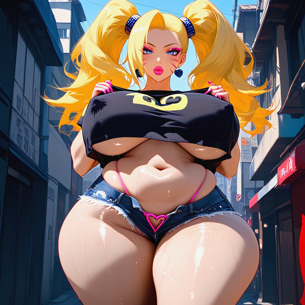 Sexy Jutsu, Waist Shot, Puffy Nipples Hentai AI Porn