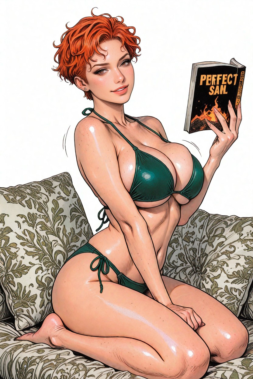 Perfect Breasts, Skinny, Arched Back Hentai AI Porn