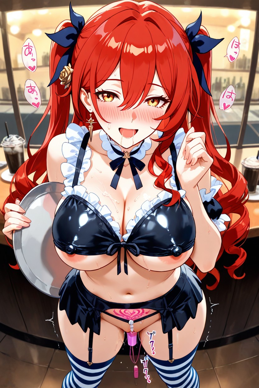 Twintail, Pink Womb Tattoo, Happy Hentai IA